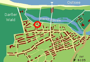 Lage Deichblick im Ostseebad Prerow